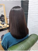 【髪質改善】艶髪ハイブリッドカラー+高濃度水素トリートメント