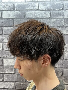 プラウド(PROUD) 刈り上げツーブロックマッシュ/田町/床屋/メンズカット