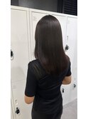 セミロング/髪質改善/髪質改善ストレート