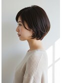 30代/40代/50代/ショートボブ/ひし形ショート/グラボブ