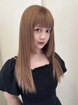 ロア 福岡天神本店(LORE) ダブルカラーベージュカラーケアブリーチカラーハイトーンカラー