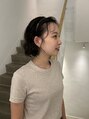バロンフェム(baLon.fem) ヘルシーなボブパーマ◎後毛まで可愛いのがポイント!
