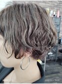 春夏ショートカールスタイル