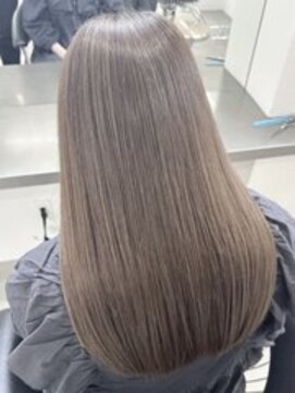 ラック 表参道(LUCK) ワンブリーチ/グレージュ/透明感カラー/オリーブ/グレー