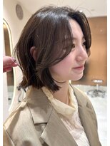 サイン 渋谷(SIGN)&nbsp;20代/タッセルボブ/レイヤーボブ/透明感カラー