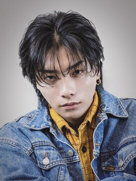 アーリー(Ali'i) 微分けツーブロックシースルーマッシュ