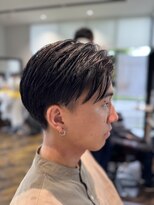 ブッシュ 水広店(BUSH) 七三分けスタイル