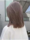 ラベンダーベージュミルクティーベージュカラーブリーチ力ラー