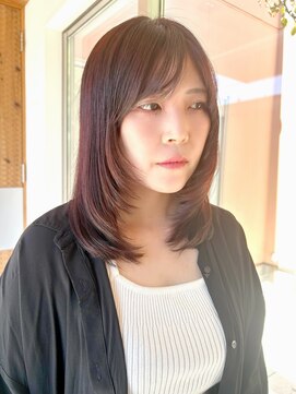 クロエ バイ ラヴィズム 小針店(CLOE by LUVISM) ピンクカラーにフェイスレイヤー