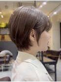 ショート/ベリーショート/面長/丸顔/フェザー