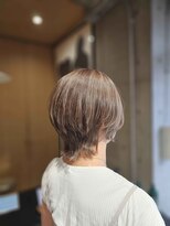 オーガニック ライフ 若葉 鶴ヶ島(organic+life) 秋カラー◎大人可愛い小顔ショートウルフ×暖色カラー