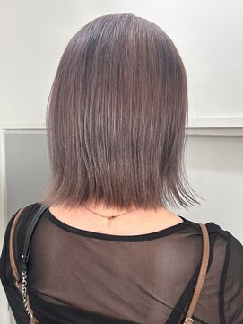 カシェル トウキョウ(Cashel Tokyo) ライトニング ボブ ブリーチなしダブルカラー ラベンダー