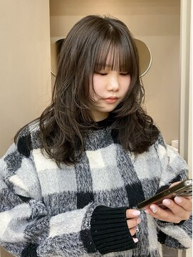 パークレーン アイス イヴェン(park lane ICI yeven) ブラウンカラーオリーブブラウン秋カラー/akane