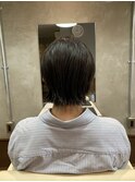伸ばしかけでも可愛い◎耳かけミニボブ風