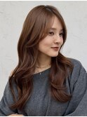 星華,小顔,アッシュブラウン.大人女子,艶カラー