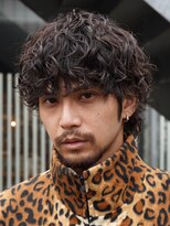 レタッチ バイ フィフス 銀座(RETOUCH by fifth) 銀座メンズマッシュシャドウパーマツイスパメンズパーマウルフ