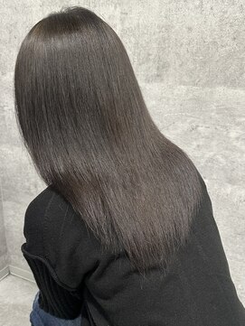 ルイス(L'wis) アイスグレージュ学割U24ケアブリーチ渋谷10代20代暗髪寒色系