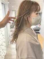 モアナ バイ ヘッドライト 長野駅前店(Moana by HEADLIGHT)&nbsp;Moana長野駅前#インナーカラー#ハイライト#ベージュ#ハイトーン