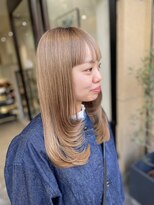 リアン(lien)&nbsp;【ワンカールレイヤー×ミルクティーベージュ×メテオカラー】