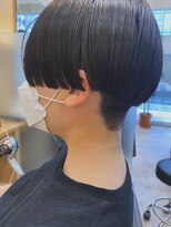 ファースト 長町店(first)&nbsp;【刈り上げ×前髪なし】メンズライクな洗練ハンサムヘアスタイル