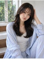モードケイズ 調布店(MODE K's)&nbsp;顔周りレイヤーカット_ハッシュカット調布韓国前髪カットウルフ