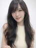 【小顔見せ】前髪顔まわりカット＋艶カラー＋髪質改善トリートメント