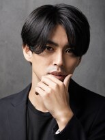 アウル 心斎橋(owl)&nbsp;センターパート×ニュアンスパーマ×サイドパート×men's髪型