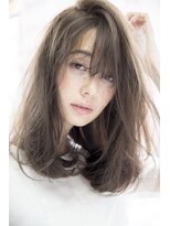 ラフヘアーアンドライフ 所沢東口店(LAF Hair&Life) ロブミディ&ブルージュカラー