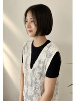 シィ(Sii)&nbsp;ミニボブ、インナーカラー
