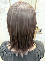 ヘアーズ シェトワ 上桂店(Hair's SHETOWA)&nbsp;イルミナで作るラベンダーグレージュ