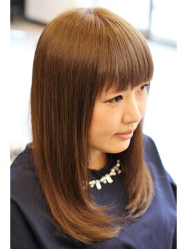 アナザーワールド(ANOTHER WORLD) イルミナカラーで艶あるベージュカラー