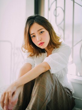 アンシェリ(Ancheri by flammeum) バレイヤージュでつくるグラデーションカラー【藤沢】