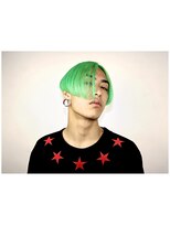 ゴーゴーヘアー(GOGO HAIR)&nbsp;Lime green(ライムグリーン)