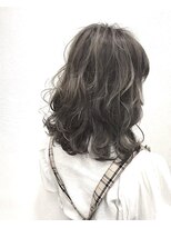 アヴァンスクロス あべのルシアス店(AVANCE.CROSS)&nbsp;デザインカラー×ラフウェーブ