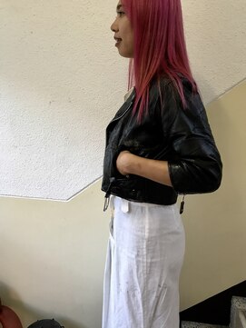 ナイーブヘアデザイン(NAiVE HAIR DESIGN) 【NAiVE hair】セミロングPINK!!