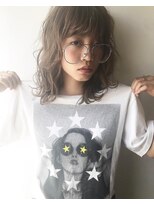 フロート 小阪店(float) ハニーベージュ×セミディ_大人かわいい,結婚式,前下がり