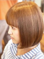 ウェーヴ アズシュガー 浜松佐藤店(wave as sugar)&nbsp;〈wave佐藤店〉Aラインボブ クールショート 酸熱トリートメント