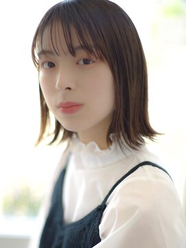 ヘアメイク エイト キリシマ(hair make No.8 kirishima) 外ハネ×くびれボブ・instagram @no8_doc_shinichi