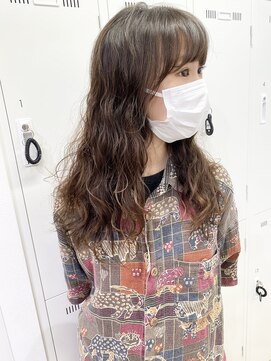 アッシュ 下北沢店(Ash) ロングヘアのウェーブパーマ