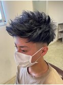 豊橋ビーシャイン★ブリーチ一回で出来る濃いめアッシュグレー