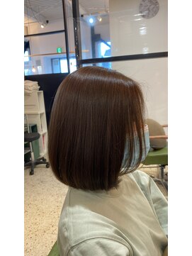 ヘアーメイク マーズ 売布店(Hair Make Mars) アッシュベージュ×ナチュラルボブ