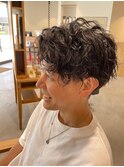 独自配合コスメパーマ、スパイラル