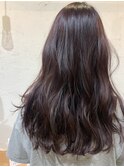 ロング×ラベンダーグレージュ