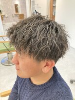 ブランチオム 宇佐店(branch homme)&nbsp;【ソフトツイスト】アップバングショート