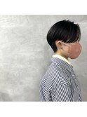 刈り上げハンサムショート