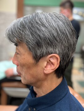 アポロカットステージ 相模大野店 アップバング/ツーブロックマッシュ<理容室>[メンズ/相模大野]