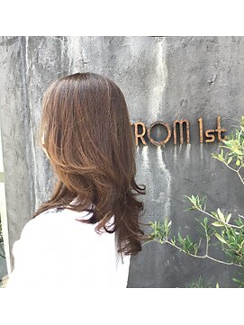 フロムファースト FROM.1st 30代40代ナチュラル白髪ぼかしハイライトカラー