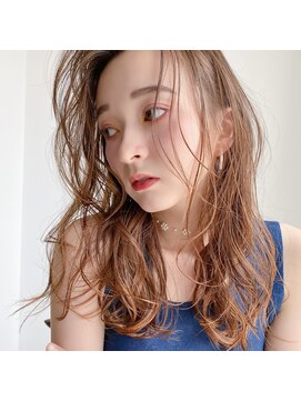 アッシュ 小岩店(Ash) 外国人風ブリーチカラー白髪ぼかしハイライトインナーカラー