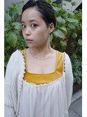 bibito 大人の黒髪ベリーショート　オールバックスタイリング