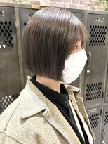 ラフ 立川(Laff)&nbsp;ショートボブ×ショコラアッシュ【束感/ヘルシースタイル/立川】